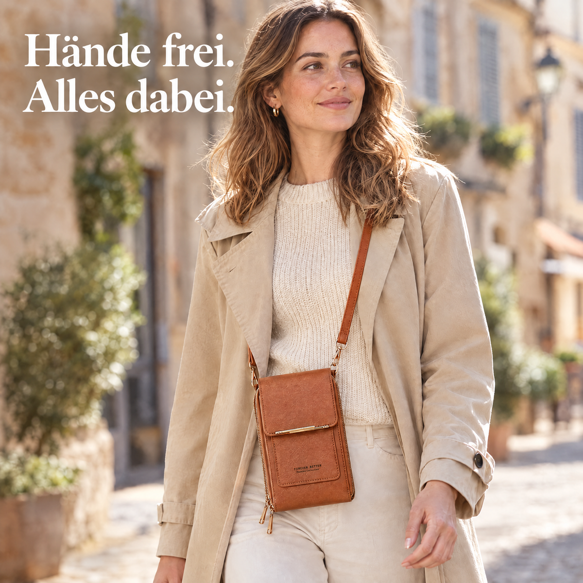 Lumélle | Handytasche mit Touchscreen-Fenster