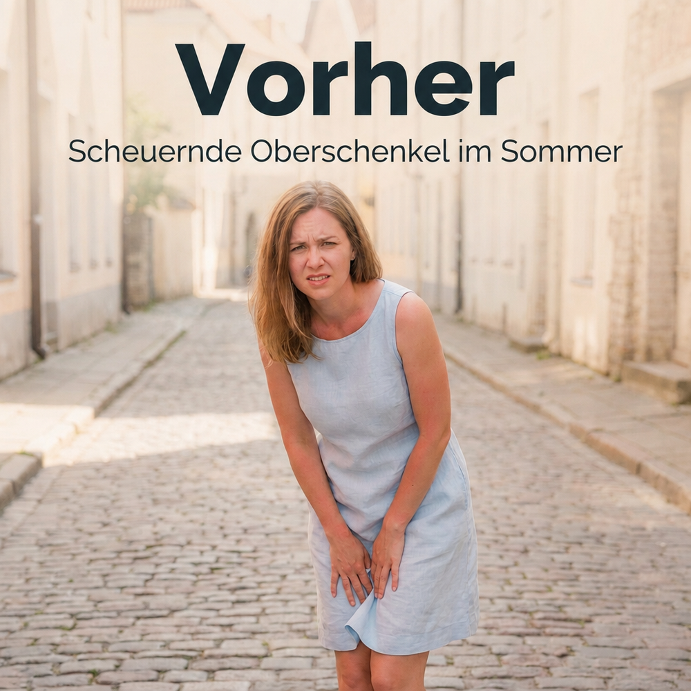 Scheuernde Oberschenkel im Sommer