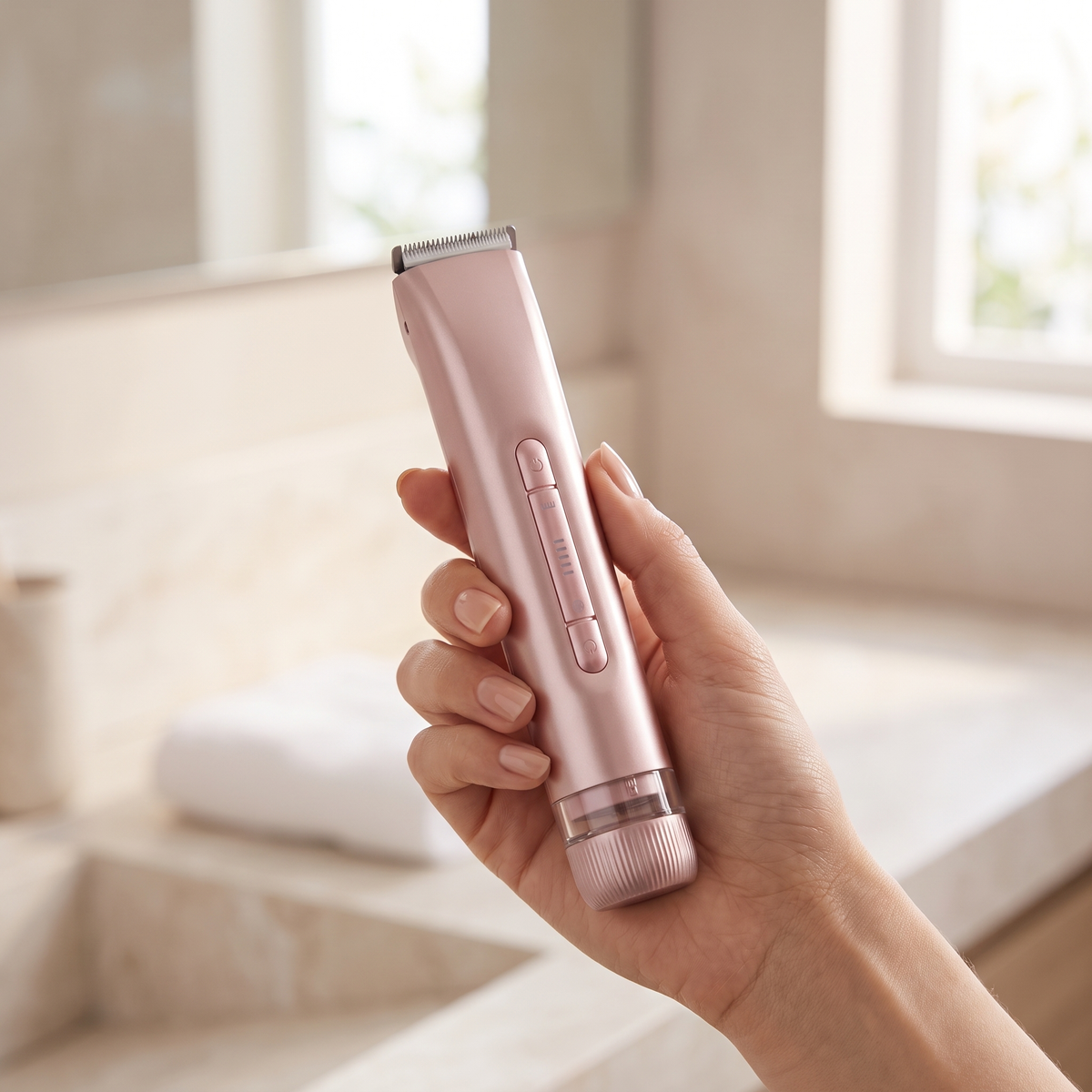 CalmGlide Damentrimmer – sanft zur Haut, auch an der Bikinizone
