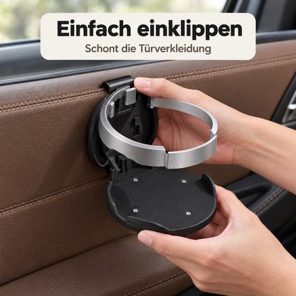 SmartCup - Faltbarer Getränkehalter für Autotür