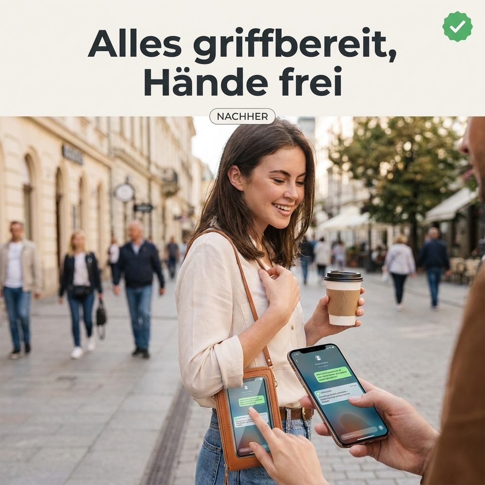 Mit unserer Lumélle Handytasche