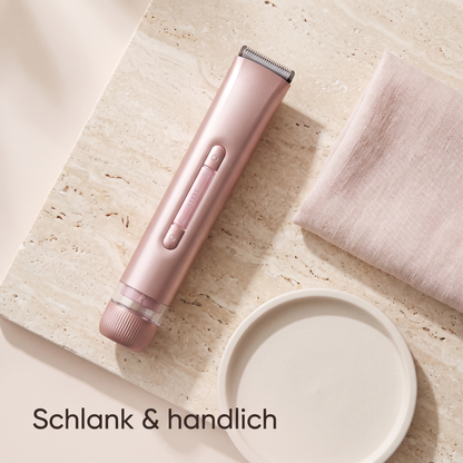 CalmGlide Damentrimmer – sanft zur Haut, auch an der Bikinizone