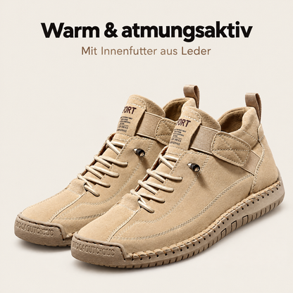 FallWalk Schuh – Lederfutter für kühle Tage