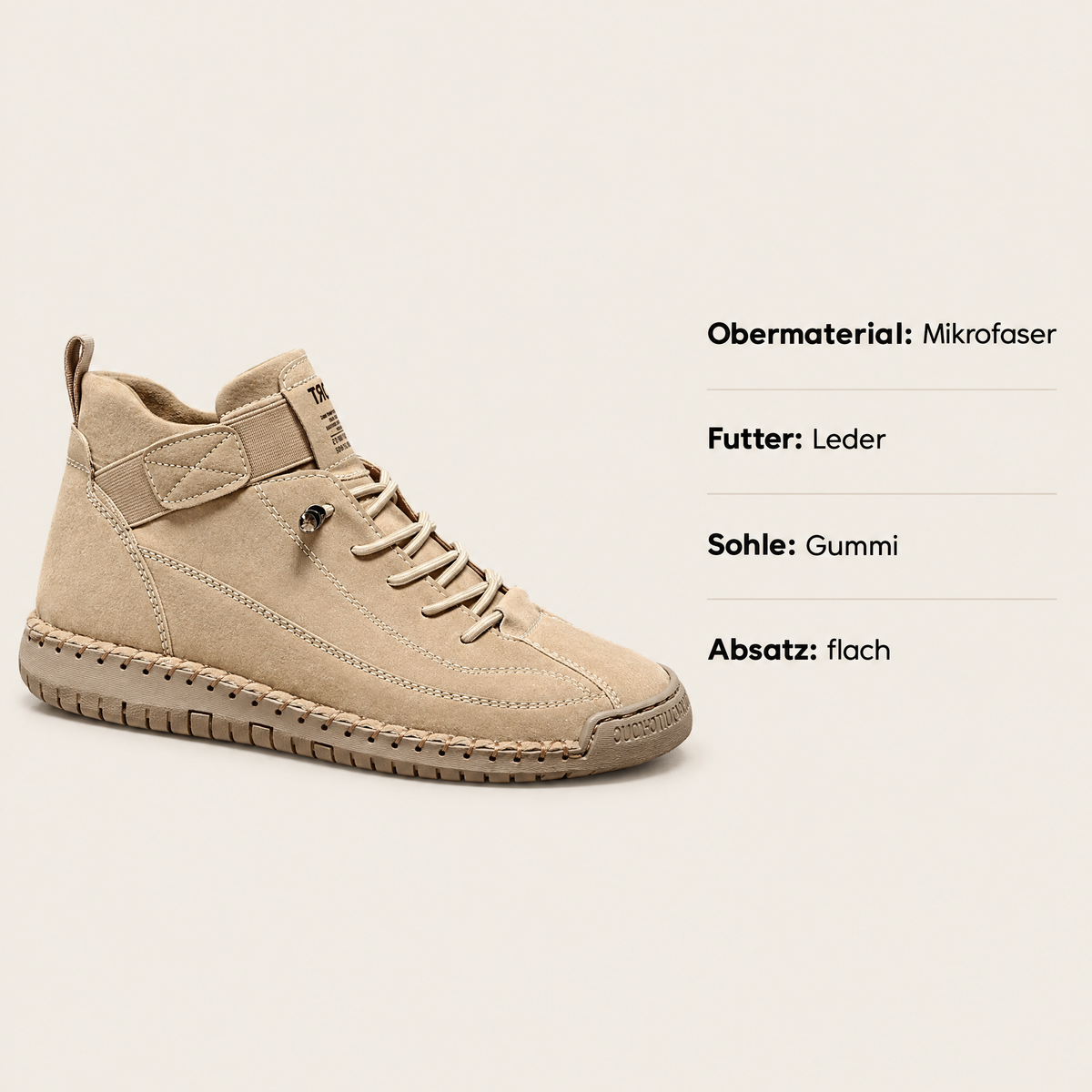 FallWalk Schuh – Lederfutter für kühle Tage