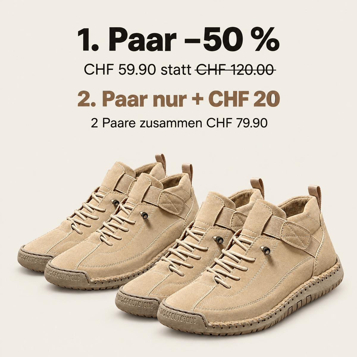 FallWalk Schuh – Lederfutter für kühle Tage