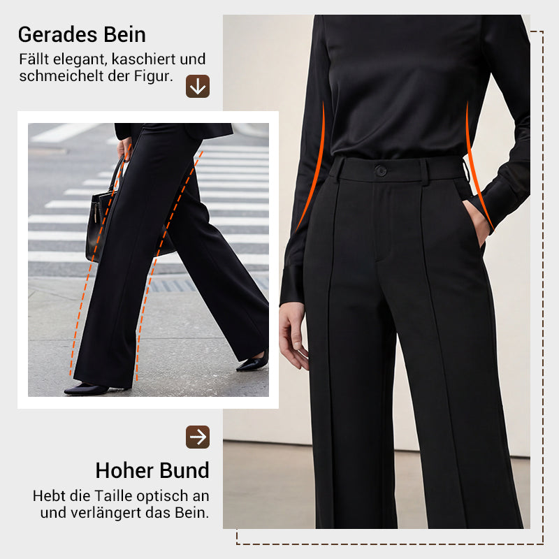 ⌛ Nur noch 3 Tage – 50 % auf alles! ⏰Damen-Anzughose mit hoher Taille