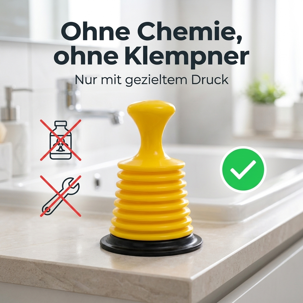 FlowBack Entstopfer – ohne Chemie, ohne Klempner